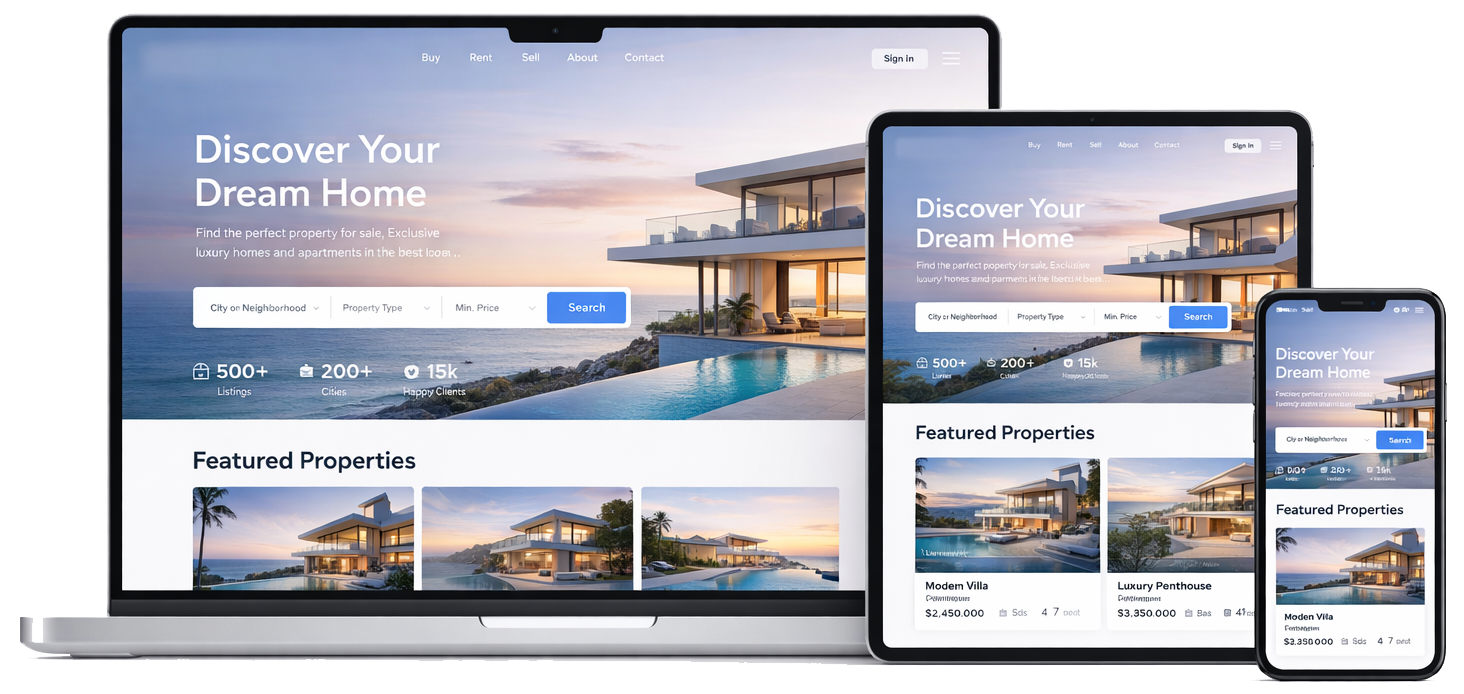 Real Estate Website